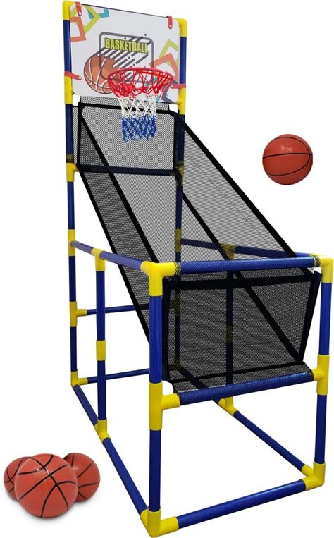 Kids Basketball Hoop Arcade Game With 4 Balls Mini