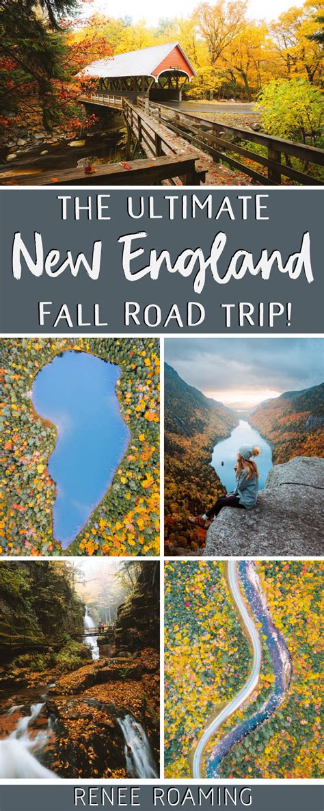 New England Fall Road Trip Ultimate 5 Day Leaf Peeping Itinerary