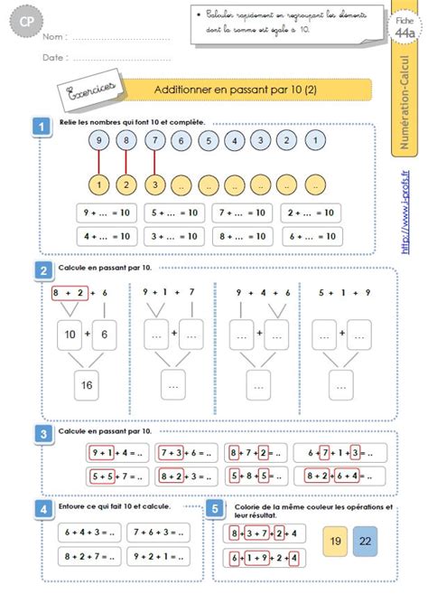 Exercices De Calcul