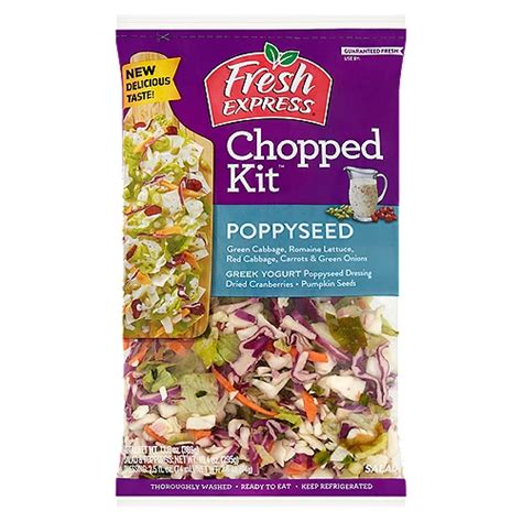 Fresh Express Chopped Kit Poppyseed Salad 130 Oz