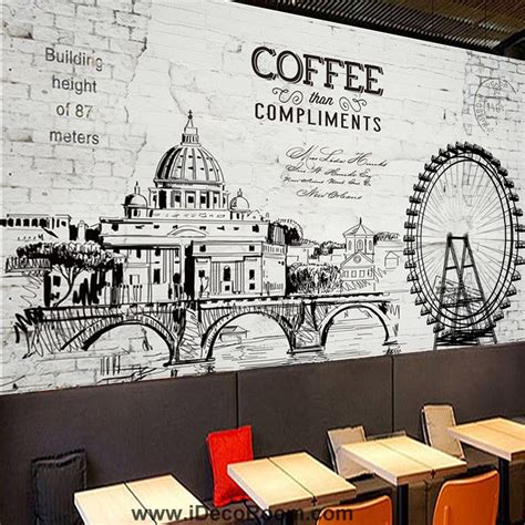 Coffee Shop Wallpaper Coffee Club Cafe Wall Murals Idcwp Cf 000017