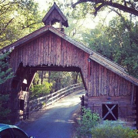 Rustic Barn In The Woods Old Barns Rustic Barn Covered Bridges