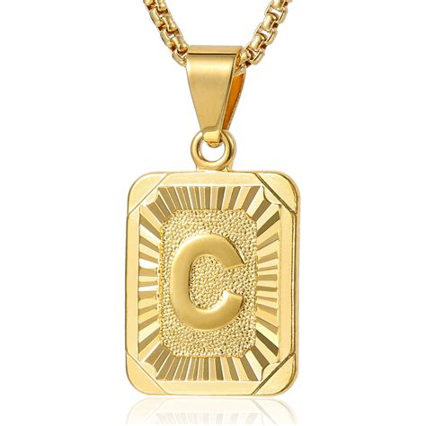 We did not find results for: Mens Womens Chain Gold Filled GF Pendant Necklace Square Initial Letter C 22" | eBay