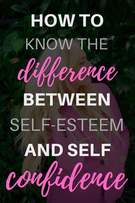 Self Confidence Vs Self Esteem And How To Gain Both Blush Life Coaching Couple Advice Life