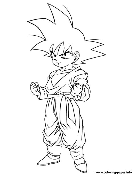 Dragon Ball Z Gohan Coloring Pages Coloring Home