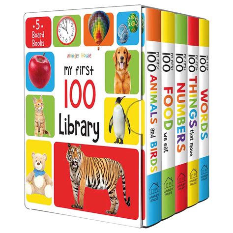 My First 100 Library Set Of 5