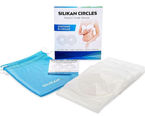 Buy Silikan Silicone Clear Gel Scar Sheets 4 Medical Breast Silicon