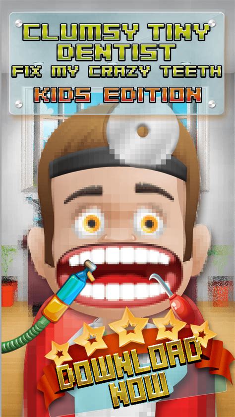 App Shopper Aaah Clumsy Tiny Dentist Fix My Crazy Teeth Pro Kids