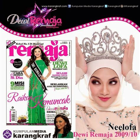 Dewi remaja (miss teen malaysia) is a beauty contest organized by the remaja magazine (youth magazine) owned by the karangkraf group. 11 Pemenang Utama Pertandingan Dewi Remaja 1985 - 2019 ...