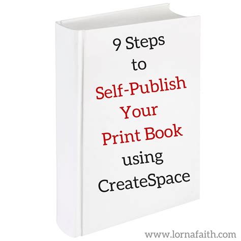 9 Steps To Self Publish Your Print Book Using Createspace