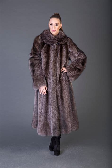 Luxury Tracoon Fur Coatfur Jacket Full Skin Weddingor
