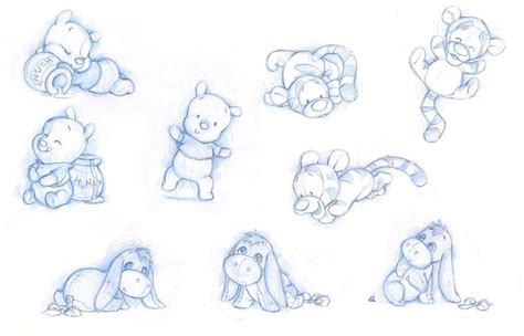 How To Draw Baby Tigger Step By Step Disney Characters