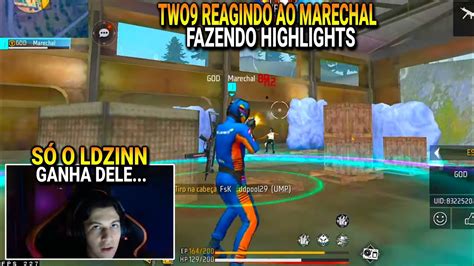 Two Reagindo Ao Marechal Ff Fazendo Highlights Pro Seu Tik T K Quem