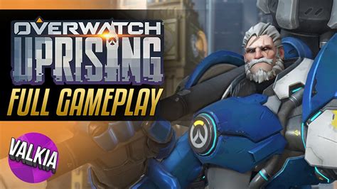 Overwatch Insurrection Uprising PvE Event FULL GAMEPLAY Valkia