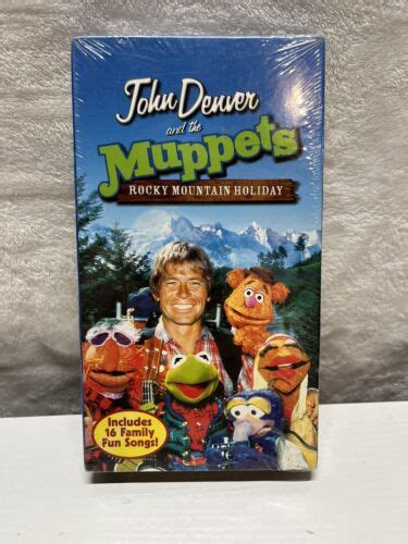 John Denver And The Muppets Vhs Disney Video Rocky Mountain Holiday