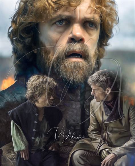 Tyrion And Jamie Game Of Thrones Juego De Tronos El Protagonista Gena