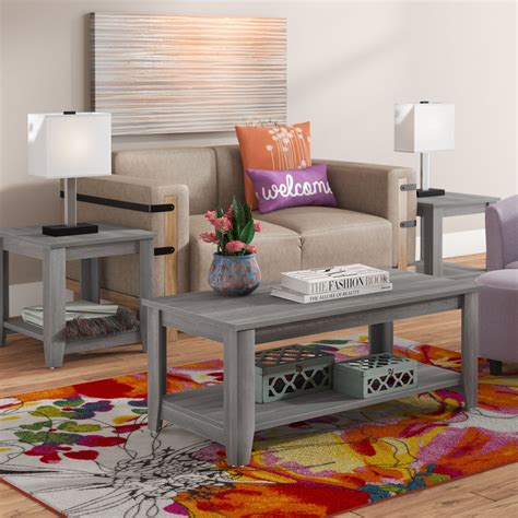 Coffee Table Ideas For Small Apartments 4 Piece Coffee Table Set 3