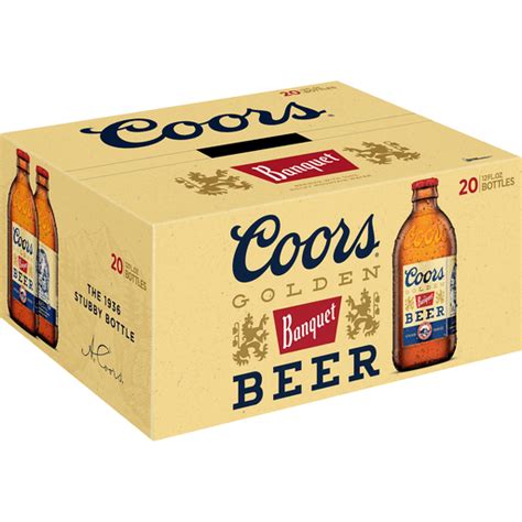 Coors Banquet Lager Beer 20 Pack 12 Fl Oz Bottles 5 Abv Shop