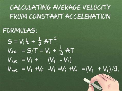 Calculate acceleration by applying a mathematical formula that uses speed, final. How to Calculate Average Velocity: 12 Steps (with Pictures)