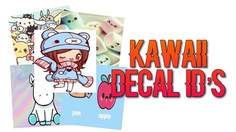 You can get the best discount of up to 50% off. Roblox Bloxburg - Kawaii Decal Id's - YouTube | Roblox ...
