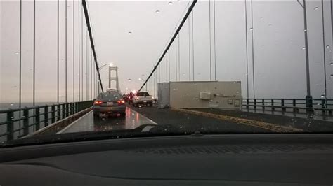 Mackinac Bridge Temporarily Closed Due To High Winds Wpbn