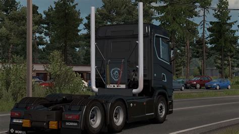 SCANIA NG MIDDLE EXHAUST V GamesMods Net FS FS ETS Mods