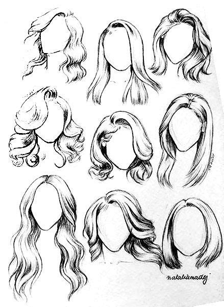 Peinados Drawing Examples How To Draw Hair Drawing Tips