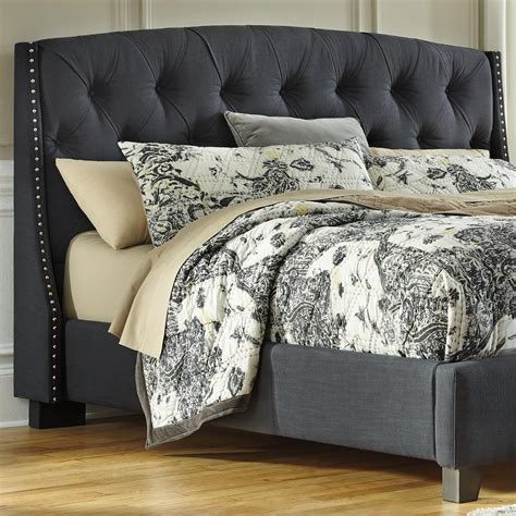 Signature Design By Ashley Kasidon B600 557 Queen Upholstered Headboard