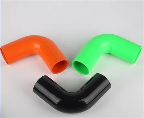 High Performance Braided Reinforced Flexible 45 Degree Elbow Silicone Hose Pipe China Rubber