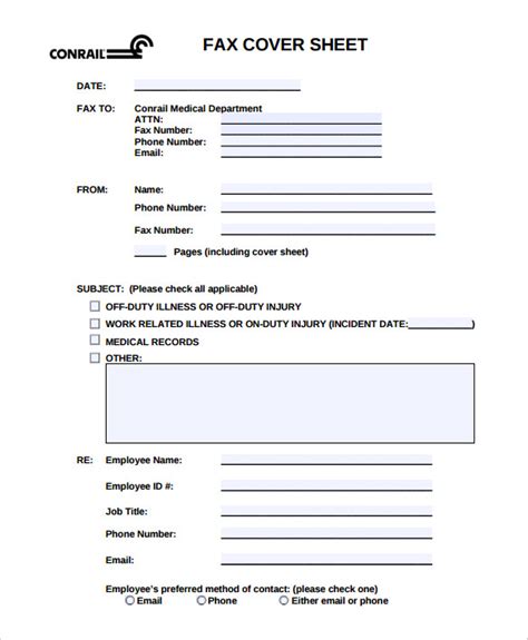 Medical Fax Cover Sheet 10 Examples Format Pdf Examples