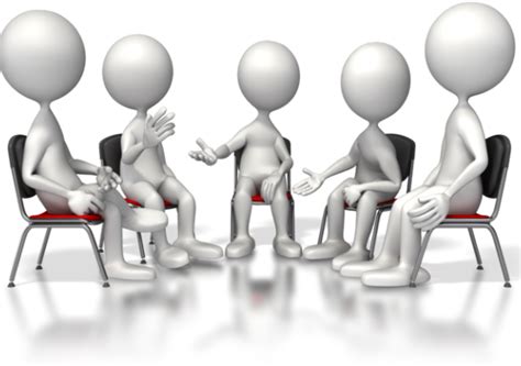 Negotiation Clipart Team Discussion Group Therapy Clip Art