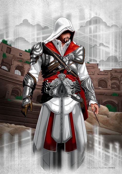 Ezio Auditore Da Firenze Roma 1499 By Dimitrosw On Deviantart Assassins Creed Assassins