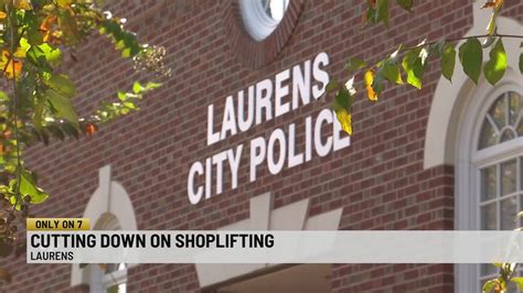 Laurens Police Creates Coalition To Combat Shoplifting Loitering At Businesses Youtube