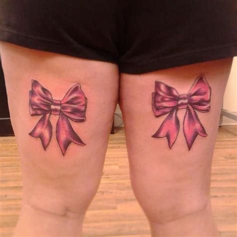 Top More Than 69 Bow Tattoos On Legs In Eteachers