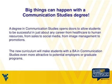 What Can I Do With A Degree In Communication Studies