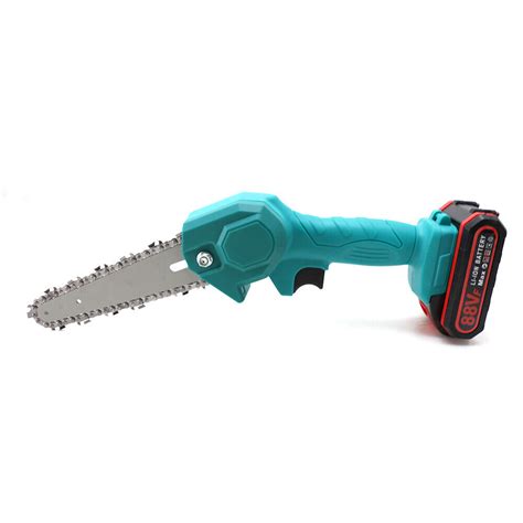 88v 1200w 6 Inch Mini Electric Woodworking Cutting Chain Saw With