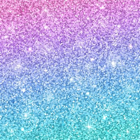 Pink Blue Glitter Background Vector Stock Vector
