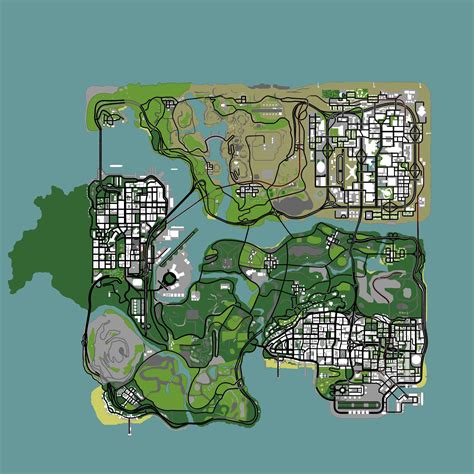 Top 5 Under Appreciated Locations Present On The Gta San Andreas Map In