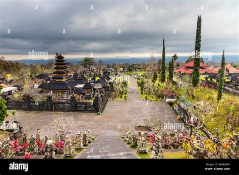 Pura Besakih Temple Complex Besakih Bali Indonesia Stock Photo Alamy