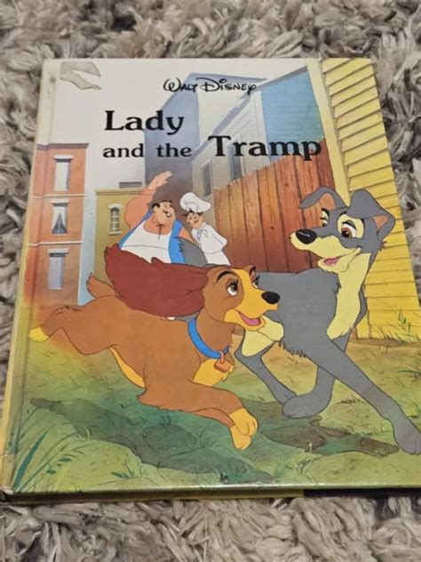 Vtg Walt Disney Lady And The Tramp Classic Series Large Hardcover Book