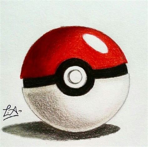 How To Draw A Pokeball Start Off With A Pencil Sketch