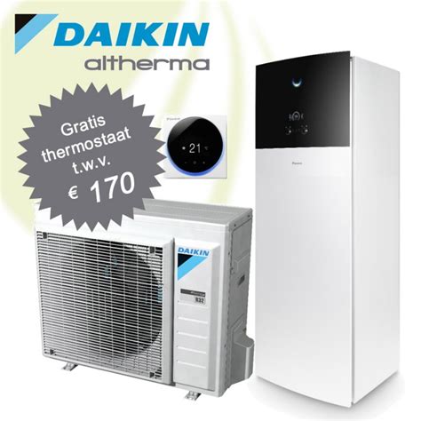 Daikin Altherma R F Kw Warmtepomp Met Boiler Voor Verwarmen