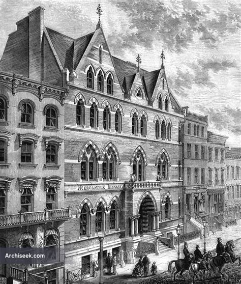 1872 Library Building New York Archiseek Irish Architecture