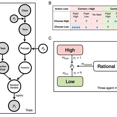 The Generative Model Of Bayesian Inference A Diagram Of The