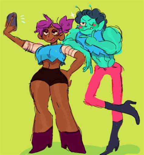 The first fraction of a second of my stroke is always a hiccup. OK K.O: Rad X Enid - *Chapter 1* - Wattpad