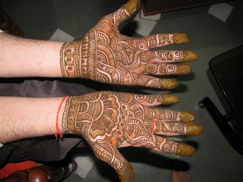 Henna Mendhi On Palms And Hands Of Guys Men Grooms Henna Designs For