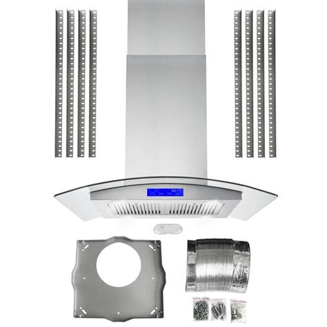 Check spelling or type a new query. 30" 380 CFM Ductless Island Range Hood in Stainless Steel ...