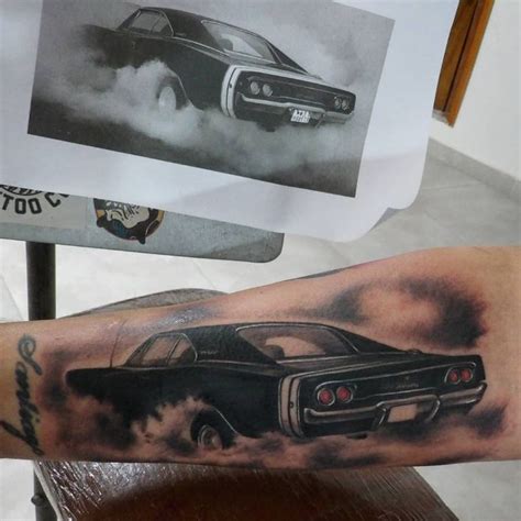 Muscle Cars Tattoo By Gillitattoo