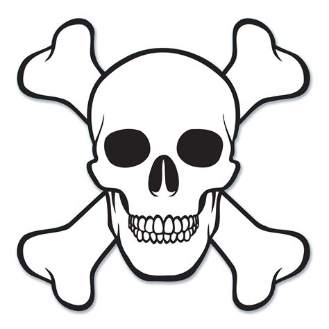 This relaxing activity is perfect for anyone from toddlers to adults! 16" Pirate Skull & Crossbones Jolly Roger Cardboard Cutout ...
