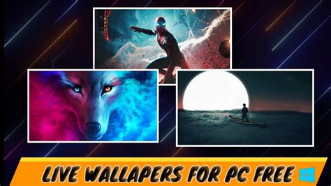 How To Make Your Pc Wallpapers Live Live Wallpapers For Free Youtube